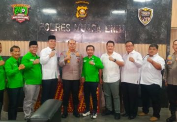 Perkuat Solidaritas, DPC PKB Muara Enim Silaturahmi ke Polres Muara Enim